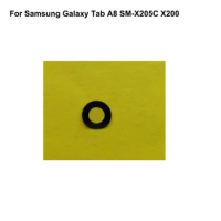 Tested New For Samsung Galaxy Tab A8 SM-X205C X200 Rear Back Camera Glass Lens For Samsung Galaxy Tab A8 Spare Parts Replacement