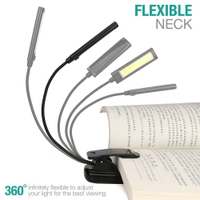 Bed Reading Desk-Lamp Book-Light Flexible LED Study-Room for