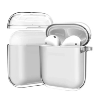 Crystal Hard Case For Apple AirPods Pro 1 2 Transparent Earphones Protective Cover For Air Pods 3 2 1 Accessories Charging Box