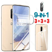 Full Cover Transparent Hydrogel Film for Oneplus 7 Pro 7pro Back Soft Screen Protector for Oneplus 7Pro 6.67" GM1911 Camera Lens