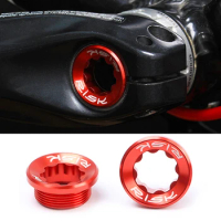 RISK M20x8mm Bicycle Bottom Bracket Bolts Aluminum Bike Chainwheel BB Cranks Cover Cycling Cups Arm Bolt With Transfer tool Kit
