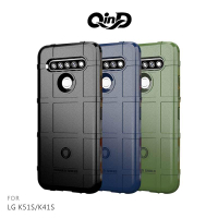 【愛瘋潮】99免運 手機套 軟殼  QinD LG K51S / K41S 戰術護盾保護套 鏡頭加高 保護套 手機殼