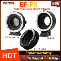 VILTROX EF-FX EF Lens To Fuji X Mount Auto Focus Lens Mount Adapter for Fujifilm Camera X-E3 X-PRO2 X-T4 X-T20 X-T100 X-T30