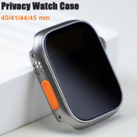 For Apple Watch Case series 9 8 7 6 5 4 3 Privacy Tempered Glass Screen Protector Change to Ultra iwatch 45mm 44 41mm 42 40mm