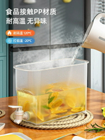 冰箱冷水壺帶龍頭大容量水果茶冷泡壺涼水壺家用裝果汁冰水飲料桶