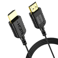 Ultra Thin HDMI Cable 2M, Cord up to 4K@60Hz, FOINNEX High Speed HDMI 1.4 for ARC, HDR, PS4, Xbox, PC, TV