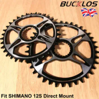 BUCKLOS 12s Chainring 32T/34T/36T/38T 7075AL for SHIMANO Direct Mount Chainring Fit M6100 M7100 M8100 M9100 MTB Chainwheel