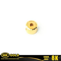 Liontin Emas 8K Pendant Huruf Q HK GOLD