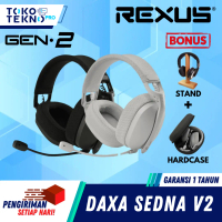 Rexus Daxa Sedna Wireless Gaming Headset 3in1 Connection Garansi Resmi