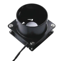 1set Smoke Absorber Fume Extractor Fan Pipe Duct Exhuast Fan USB Adjustable Speed Plastic Welding Equipment Accessories