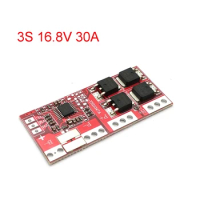 3S 4S 14.4V 14.8V 16.8V 30A Current Li-ion Lithium Battery 18650 BMS Charger Protection Board