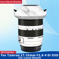 For Tamron 17-35mm F2.8-4 Di OSD for Canon Mount Camera Lens Skin Anti-Scratch Protective Film Body Protector Sticker 17-35 A037