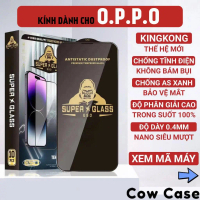 Kính cường lực cho oppo a57/ a35/ a57 2022/ a57e/ a57s kingkong phủ nano chống ánh sáng xanh Cowcase