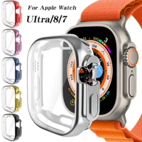 Cover For Apple Watch Ultra Case 49mm 45mm 41mm 42/38mm 44mm 40mm TPU Bumper Screen Protector iWatch Case 8 7 6 5 4 3 SE 2 1