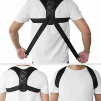 其他品牌 - 可調節肩帶式透氣駝背矯正器 隱形肩帶 防駝背 糾正駝背 姿勢矯正