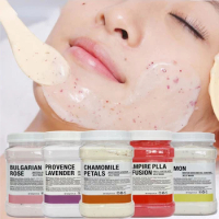 650g Beauty Salon SPA Soft Hydro Jelly Mask Powder Face Skin Care Whitening Rose Collagen Peel Off DIY Rubber Facial Jellymask