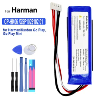 Replacement Battery for Harman Kardon Go Play Mini Speaker Li-Polymer Lithium Batteries, CP-HK06, GSP1029102 01, 3000mAh