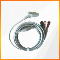 Monitor 12-pin ECG lead For Philips MP20 MP40 MP50 VM4 VM6 VM8 Goldway G30 G40 Monitor 5-lead ECG Lead