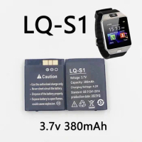 rechargeable battery 380mAh Smart Watch Battery LQ-S1 for smart watch fashion meter QW09 DZ09 W8 A1 V8 X6 lithium batteries