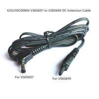 K2GJYDC00004  For Panasonic HDC-HS20 HS200 HS700 VSK0697 to VSK0699 DC Extension Cable (1.5M male to male connector cable )