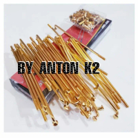 JARI JARI PELANGI/JERUJI MOTOR WARNA HITAM GOLD-MAS/RUJI MOTOR RAINBOW - Gold, 89