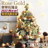 TROMSO 60cm/2呎/2尺-北歐桌上型聖誕樹-多款任選(2022最新版含滿樹豪華掛飾+贈送燈串)