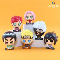 Miniso Blind Box Naruto Anime Figure Setting Sseries Cute Toys Mystery Box Kawaii Lucky Box Children Toys Bithday Gift