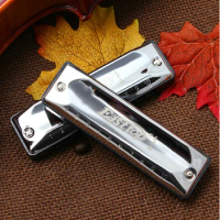 Easttop harmonica 10 holes Blues Harp woodwind music instrument T002 mouth organ key of C and other 12 keys