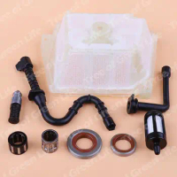 Air Fuel Oil Line Filter Seal Kit For Stihl MS361 MS 361 Chainsaw Clutch Piston Needle Bearing 1135 120 1601