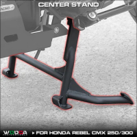 For Honda Rebel CMX 250 300 2017-2024 Center Stand Kickstand Rebel250 Rebel300 Middle Kick Stand Center Parking Support Bracket
