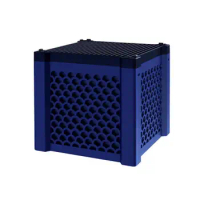 Easy-to-install Aquarium Filter Box Strong Filtration Fish Tank Filter Box Water Purifier Cube with Multi-mesh Hole for Great