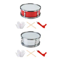 11inch Snare Drum with Drumsticks Music Drums for Beginners Boys Girls Kids