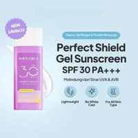 IMPLORA Perfect Shield Sunscreen / SPF 40 PA++++ / SPF 30 PA+++ Sunscreen Wajah SPF 30
