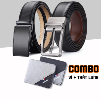 [Xu hướng hot] Combo ví + thắt lưng nam cao cấp thời trang Ba Vy FASHION phù hợp làm quà tặng KH13