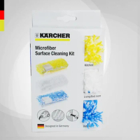 3pcs/lot KARCHER steam cleaner accessories super long fiber handcuffs cloth set SC series SC1 / SC2 / SC3