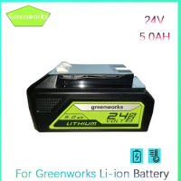 Greenworks lithium-ion battery, 29842 MO24B410 5.0Ah, 24V, 5000mAh, 100% original