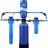 Aquasana Whole House Water Filter System - Carbon &amp; KDF Home Water Filtration - Filters Sediment &amp; 97% Of Chlorine