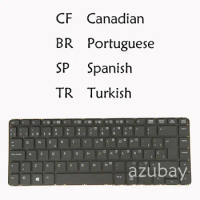 Laptop Keyboard for HP Probook 440 G0 G1 G2, 445 G2, 430 G2, NSK-CP0SW NSK-CPCSC PK131591A18 9Z.N9JSC.C0S SP CF BR LA TR