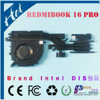 Laptop heatsink cooling Fans For XIAOMI REDMIBOOK pro16 Series laptop Brand Intel DIS thermal or fans Black