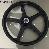 XUANKUN QS125-5ABEFG GT125 Front and Rear Steel Ring Wheel Black Drum Brake Disc Brake