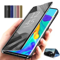 For OPPO F5 F7 F9 F11 F19 Pro Plus Case Luxury Smart Mirror Phone Cover For OPPO Find X X2 X3 X3 Lite Flip Protective Cases Capa