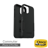 【OtterBox】iPhone 12 Pro Max 6.7吋 Commuter通勤者系列保護殼(黑)