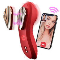 Novelty Sex Toys Brush App Vibrators for Women Wholesale Panty Vibrators with Magnetic Clip Nipple Stimulators Vibrating Panties