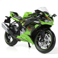 1:12 Motorcycle Model Toy for Kawasaki Ninja ZX-6R Metal Die-cast with Plastic Motorcycle Model No A