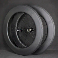 Carbon-Wheelsets Road Bike 75/80mm 3K Durable Basalt Rim Brake NOVATEC 271-372SB Carbon Bicycle Wheels PILLAR Spokes