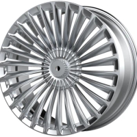Alloy Forged Wheel Rims Polish Multi Spokes 18 19 20 22 Inch Wheel 5X130 5X114.3 5X120 Rims For Benz G63