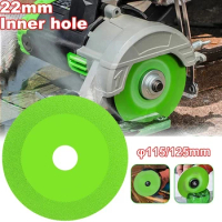 1pc Glass Cutting Disc 115 125 Mm For 100 Type Angle Grinder Saw Blade Dry Wet Cutting Grinding Jade Crystal Diamond Abrasive