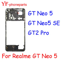 Best Quality Middle Frame For Oppo Realme GT Neo 5 SE GT Neo5 SE GT2 Pro Middle Frame Housing Bezel Repair Parts