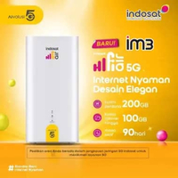 Indosat HiFi Air Modem 5G H2 Huawei H153 Free kuota Indosat IM3 200GB Brovi H153-381 5G + IM3 200GB