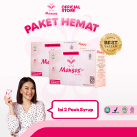 Menses Herbal Tradisional Paket hemat 2 pack Melancarkan Haid & Meredakan Nyeri Siklus tamu bulanan